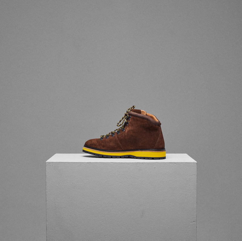 HIKER - Brown suede