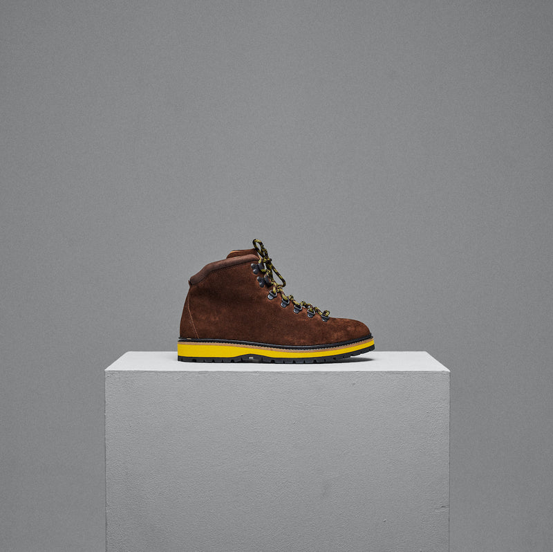 HIKER - Brown suede